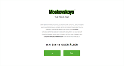 Desktop Screenshot of moskovskaya.de